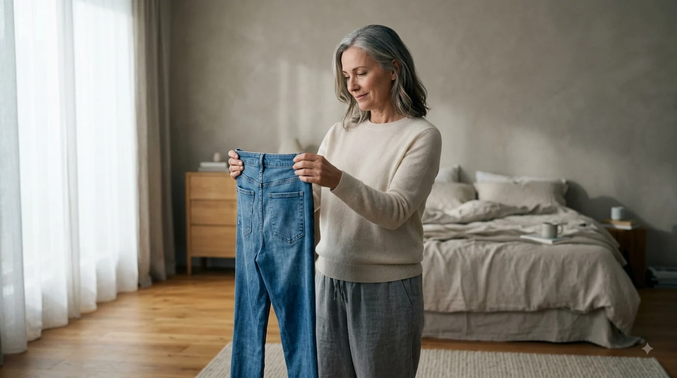 Engordei na menopausa e não mudei nada