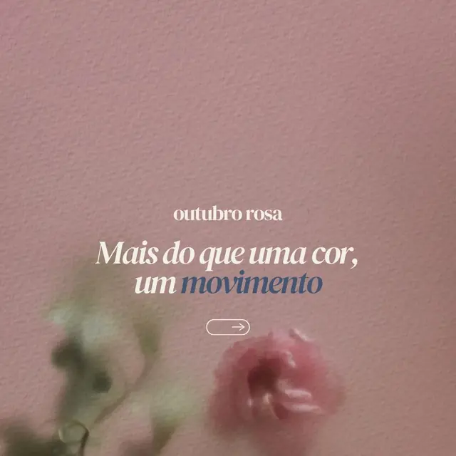 Outubro começa rosa, mas a mensagem vai muito além de uma cor. O mês reforça a importância de olhar para si,…