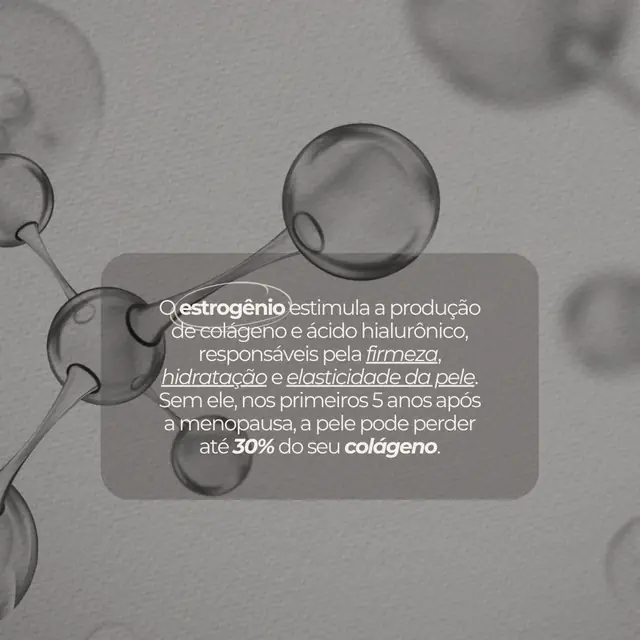 A pele também sente os efeitos da menopausa. A redução do estrogênio impacta a produção de colágeno e ácido…